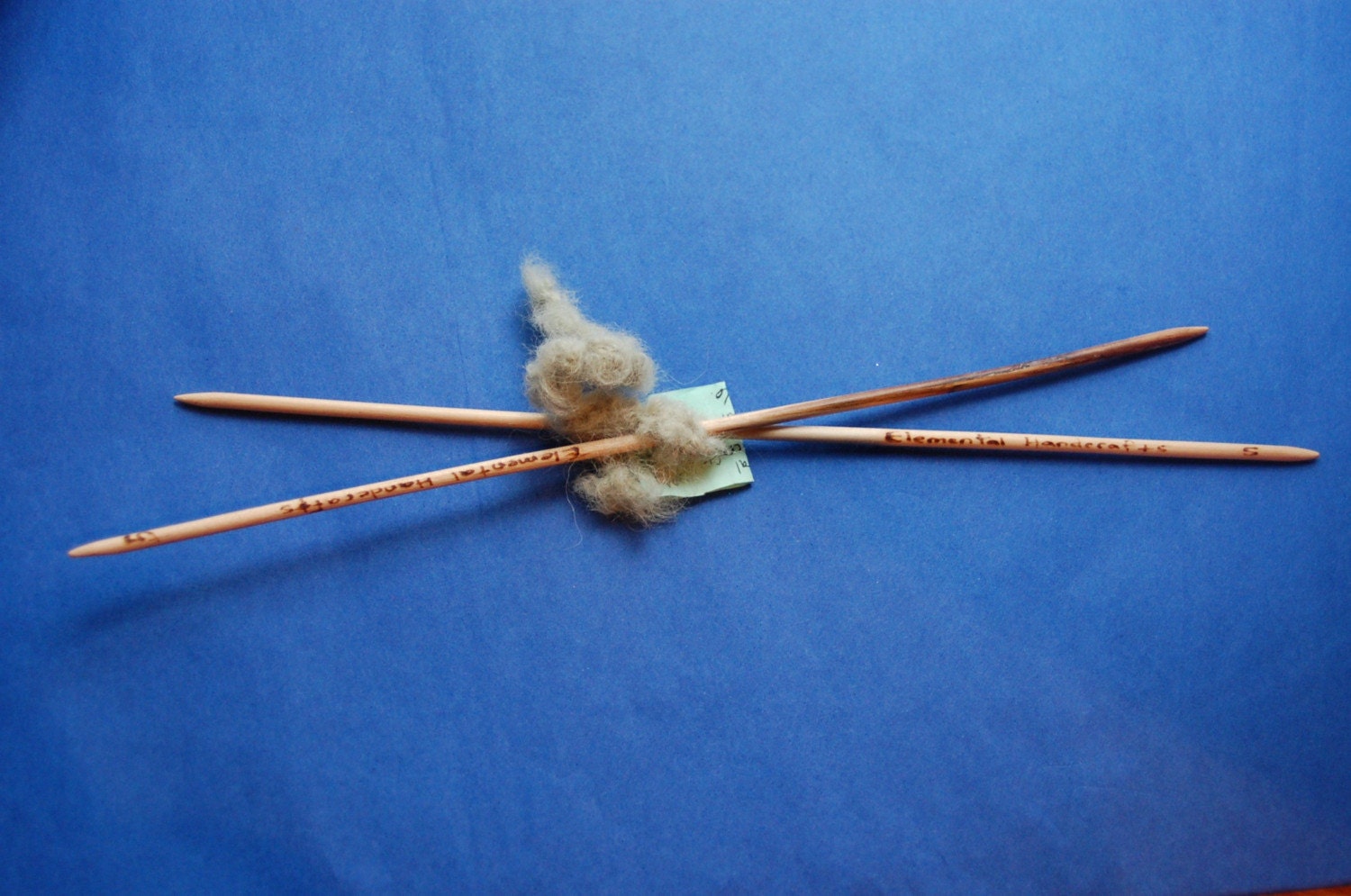 Wooden Double Tipped Knitting Needles