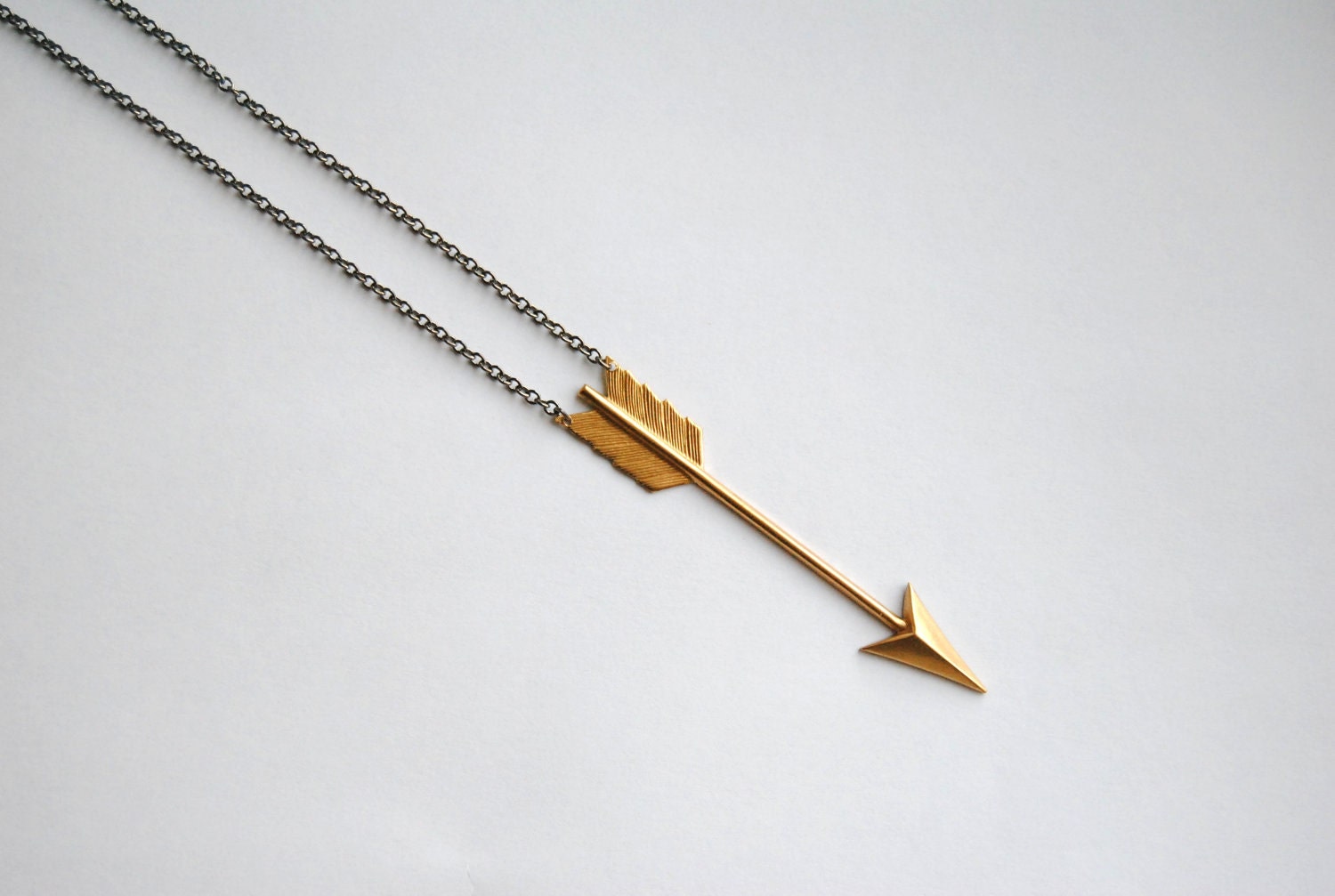 Cupid's Arrow Necklace - Handmade Jewelry - Free Shipping in the US - Summer Fashion