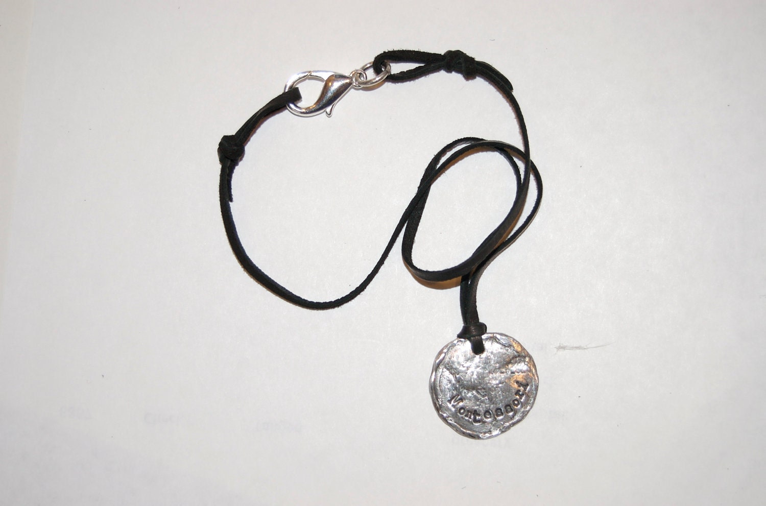 Montessori Pendant Fine Silver