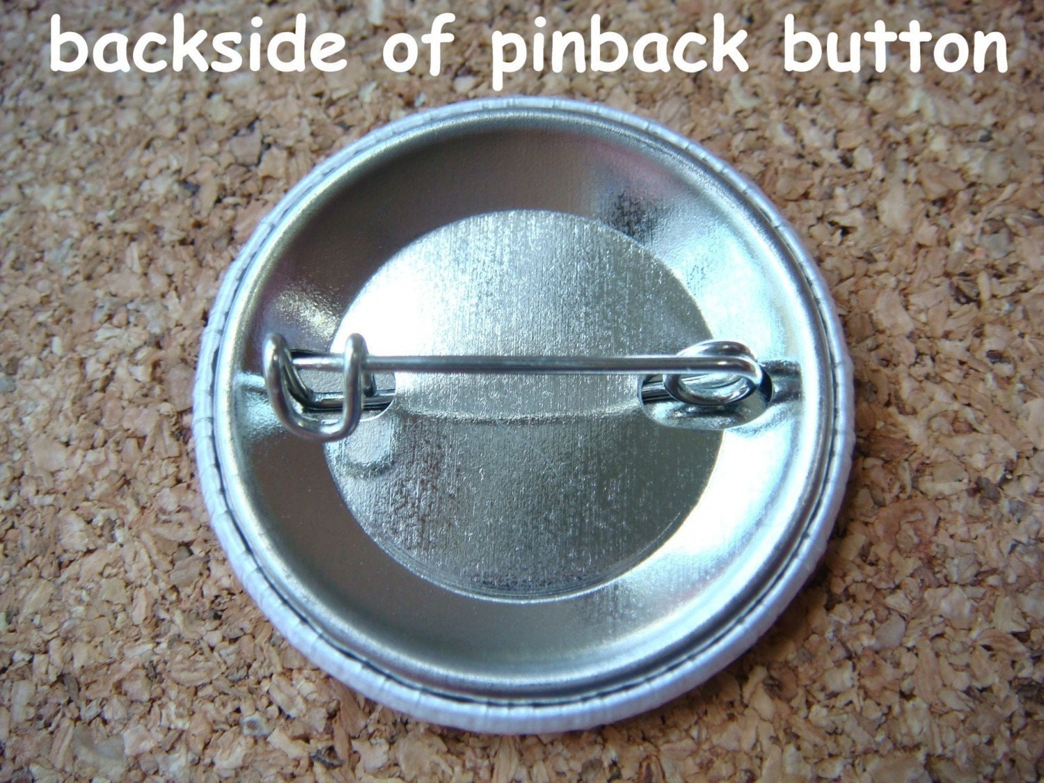 Not to be Trusted with a Library Card - PINBACK BUTTON - 1.25 inch round