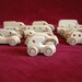12 Assorted Pine Mini-Vehicles, Unfinished