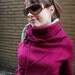 COTYLEE Pintuck Cranberry fleece jacket (UNLINED)