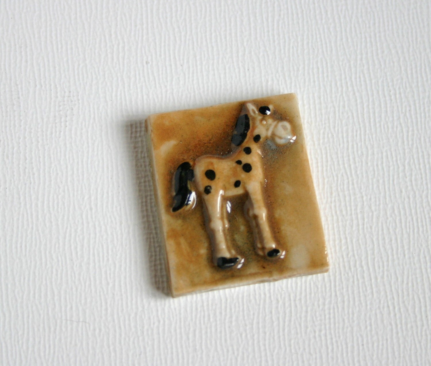 Porcelain Cute Funny Horse Mosaic Tile