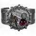 Steampunk Cuff Bracelet Vintage Womens Adjustable Cuff Bracelet Pocket Watch Wedding Anniversary LAST ONE - Steampunk Jewelry by edmdesigns