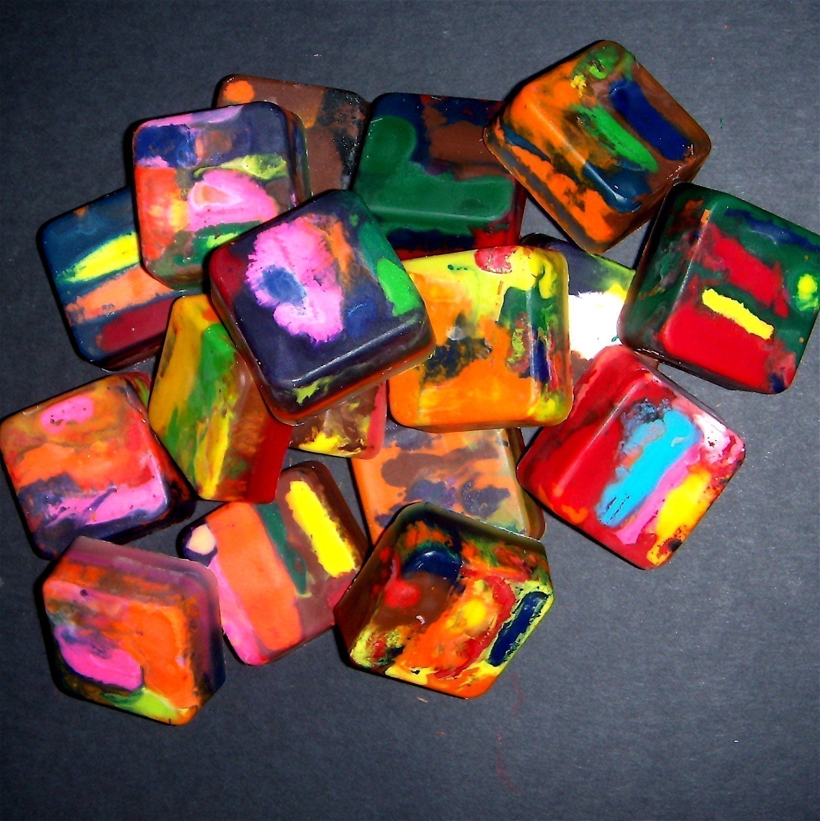 Original Rainbow Crayons- Mini Squares (Set of 12)
