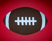Fabric Applique TEMPLATE ONLY Football