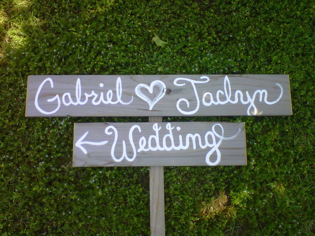 signs Stake Wedding Signs. Directional Signs. Country Signs. With road Arrow rustic Road