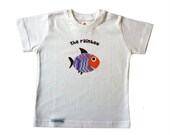 ON SALE Size 2T S/S Organic Tee - The Rainbow Fish