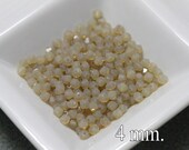 100 pcs. Sand Opal 4mm. Swarovski Crystal Bicone