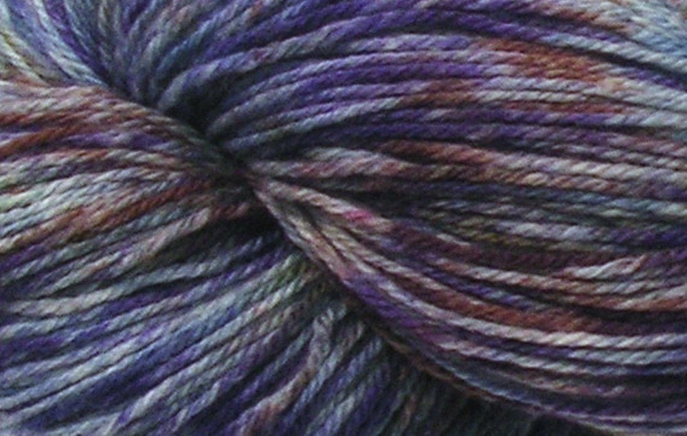 Hand painted sock yarn, merino wool - Current