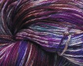 Hand dyed merino wool sock yarn - Flansburgh