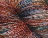 Hand dyed sock yarn, merino wool - Manitoba