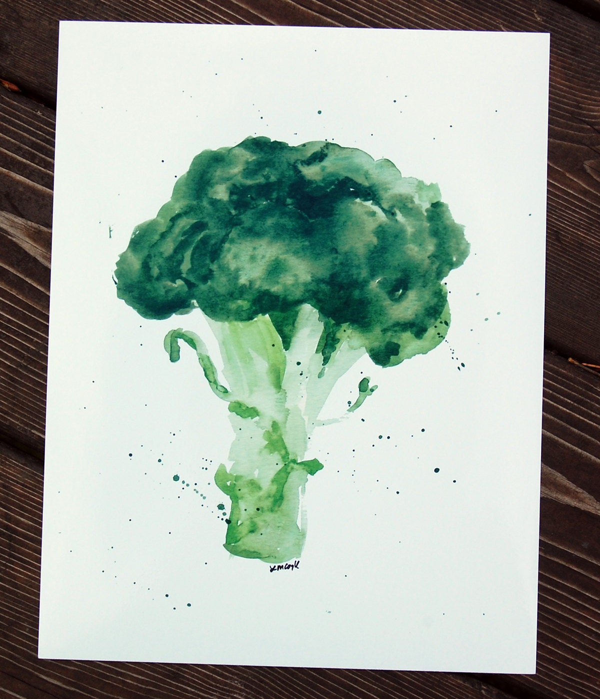 Broccoli -- 8x10 Archival Print