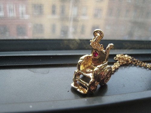 little golden wheelchair