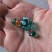 Glass Lampwork Retro Ray Gun Sculpture or Pendant