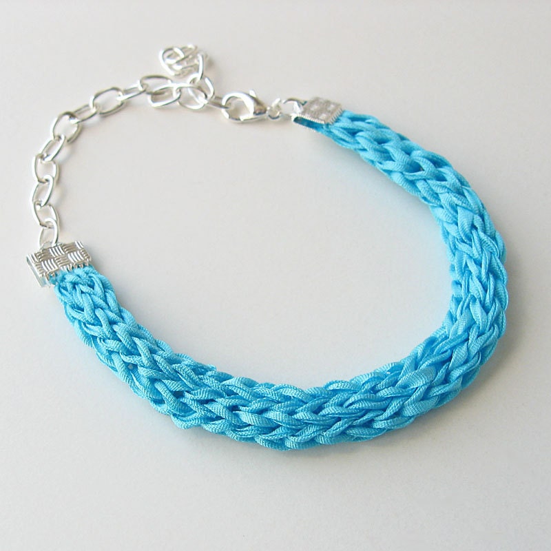 Aqua Silk Bracelet - bstudio Aqua Silk Bracelet - bstudio