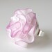 Pink Edged Ruffled Silk Ring