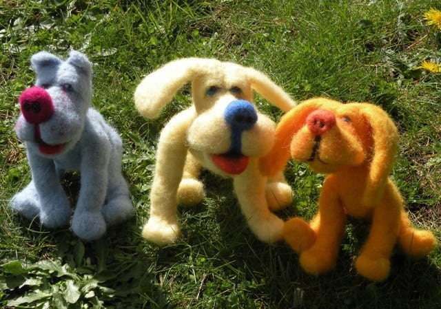 Needle Felting Kit & Pups DVD Tutorial