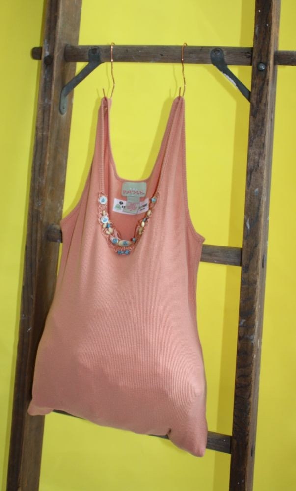 Tote Bag Reusable Gift Bag/ Tote/ Market Bag Turqoise n Beads
