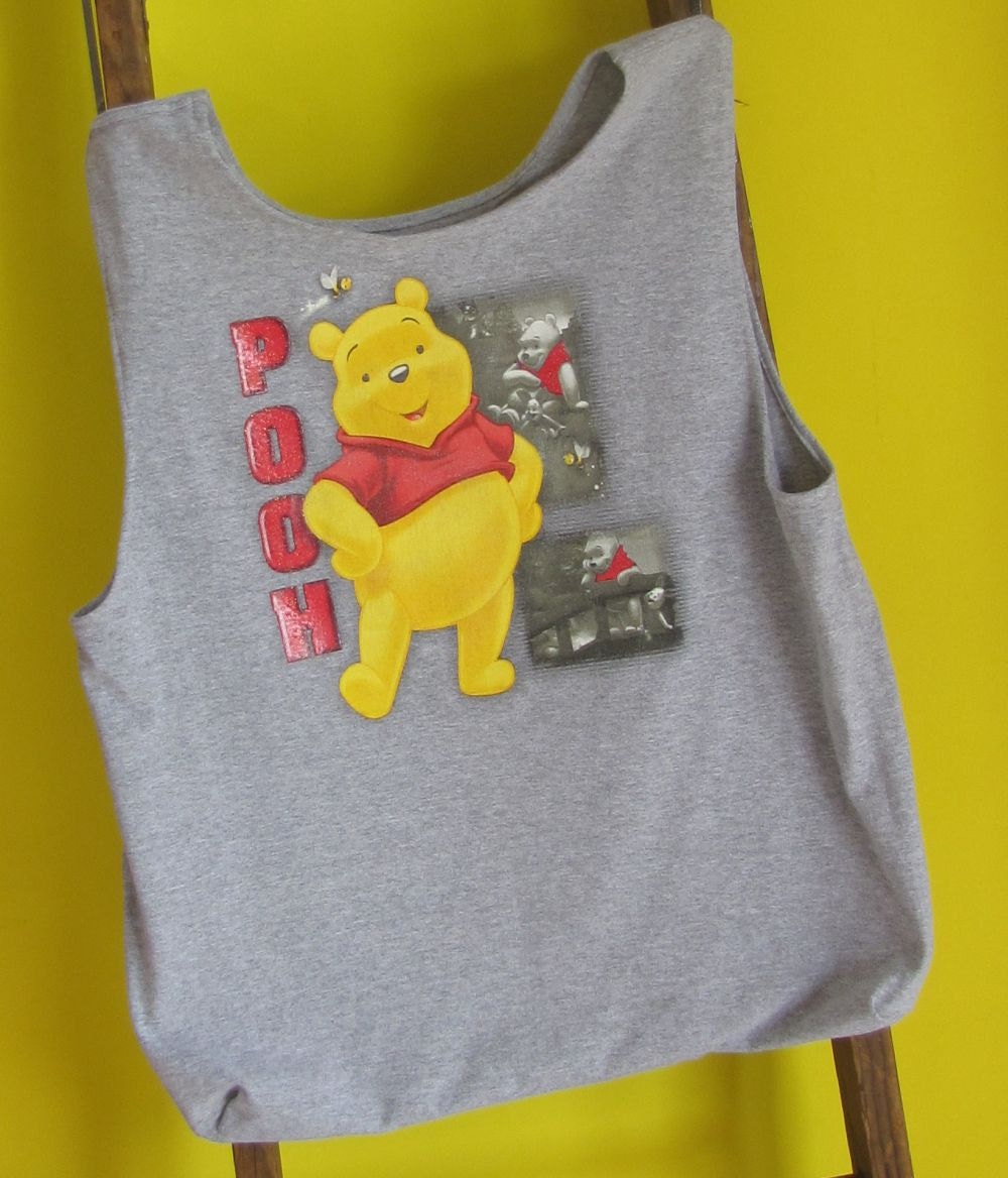 Grocery Market Tote Bag Winnie the Pooh Green Grocery Bag/ Tote by Fashion Green T Bags