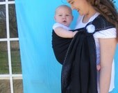 Baby Sling Ring Sling Baby Carrier - 100% LINEN - DVD included - 20 colors in shop