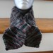 Knitted Lotus Leaf Scarf - Stays Put - Amazing Look To Keep You Warm In Terrific Colors - Woods Print