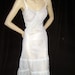 Vintage 60's Sixties White Petticoat Full Slip Dress
