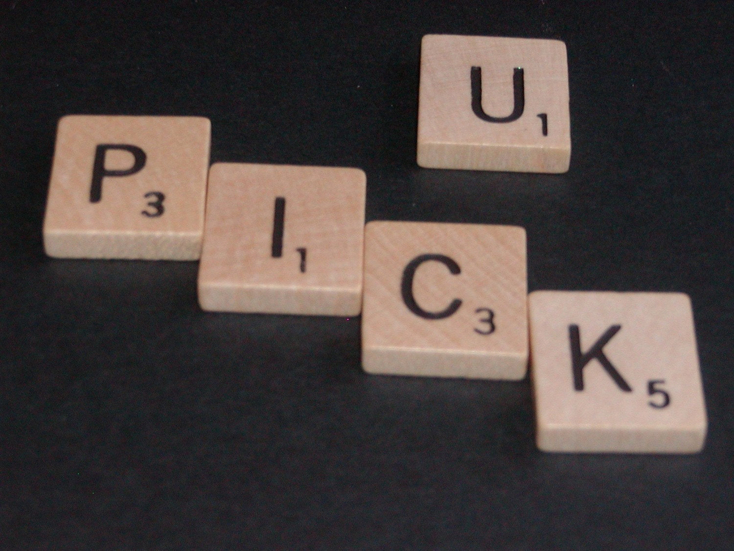 You Pick the Scrabble Tile or Tiles