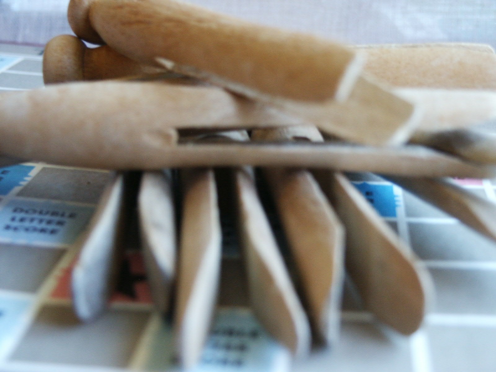 Vintage Clothes Pins- Set of 8