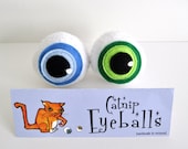 Cat Toy - Catnip Eyeballs (Pair) - Pet Toy