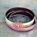 Handmade Bangle Set - Le Petit Trianon - Enamel & Pearl Bracelets