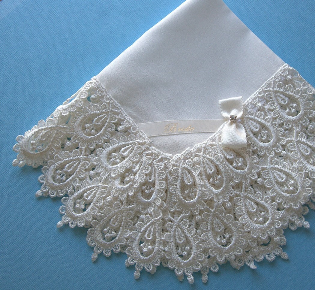 Heirloom Hanky by GarterLady for Bride's Wedding Day
