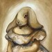La Traviata- archival rabbit print