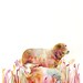 Sheep - Archival print of Original Watercolor Painting