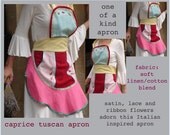 Exclusive one of a kind hostess apron CAPRICE