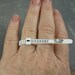 Ring sizer - Adjustable and reusable for all sizes between 1 and 17