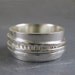 Spinner ring custom made with your personalized inscription