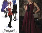 Diy Sewing Pattern-Simplicity 2757-Steampunk, Goth, Vampire Corset Dress