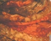 MAPLE Finest Quality Hand Painted Mulberry Top for Handspinning Crafts 2 ounces