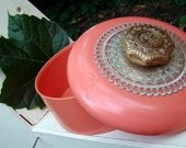 SALE Coral Vintage Avon Duster
