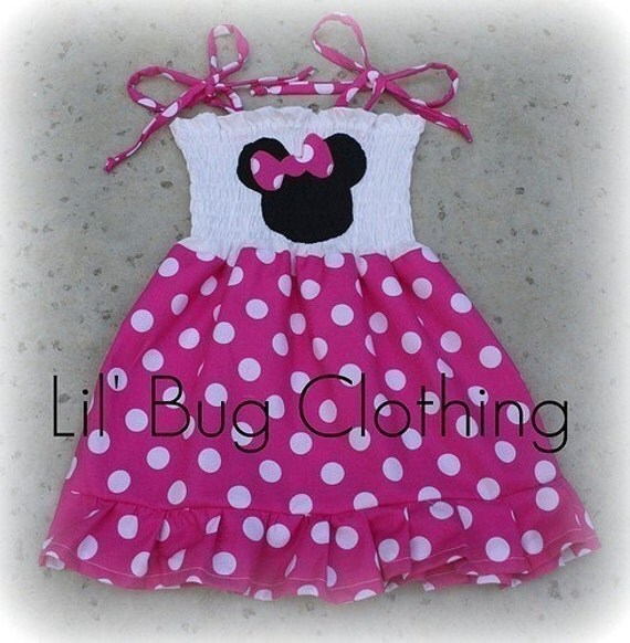Minnie Mouse Smocked Dress