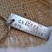 Rectangle Personalized Pet ID tag in Aluminum