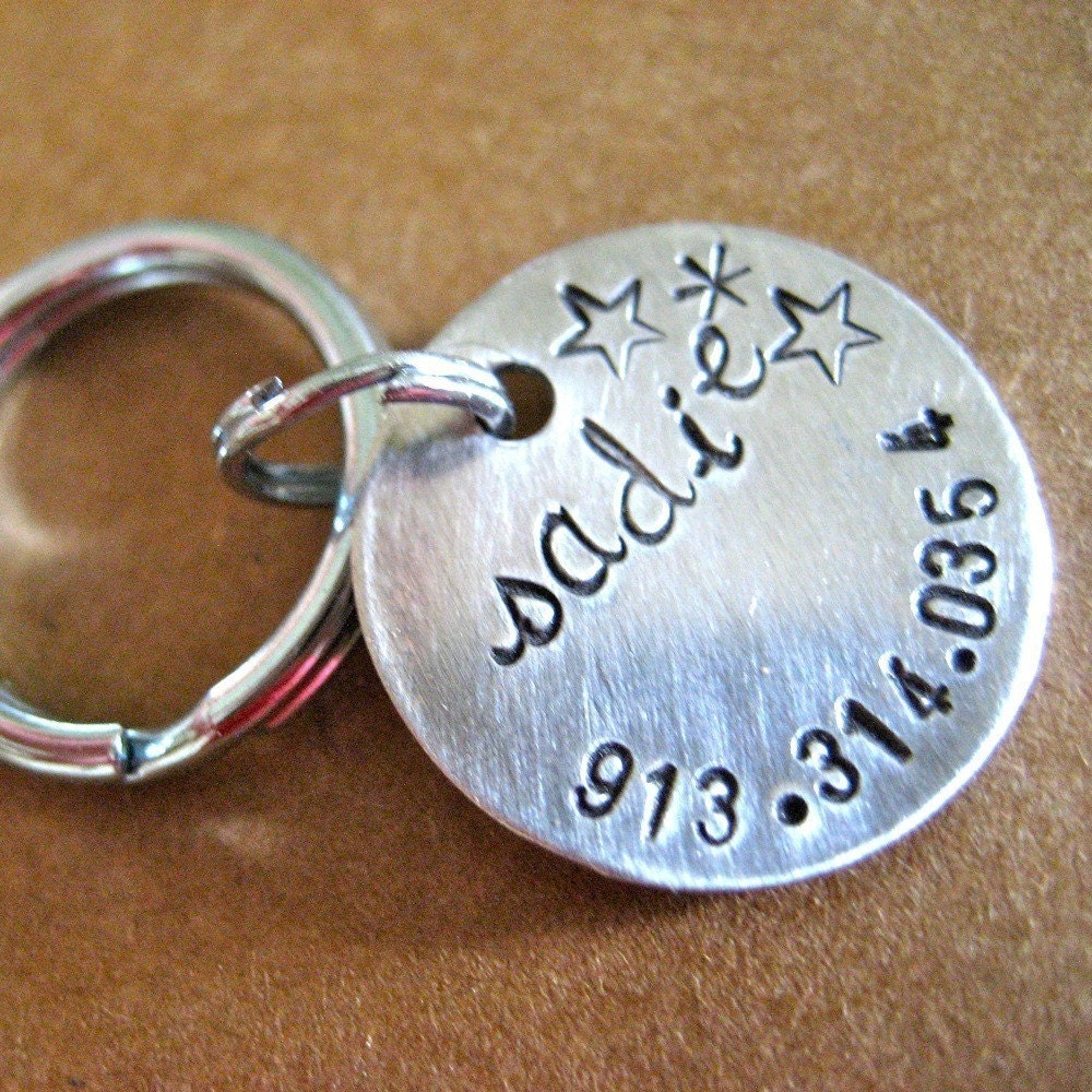 The Sadie Tag -- personalized and custom pet ID tag for your dog or cat