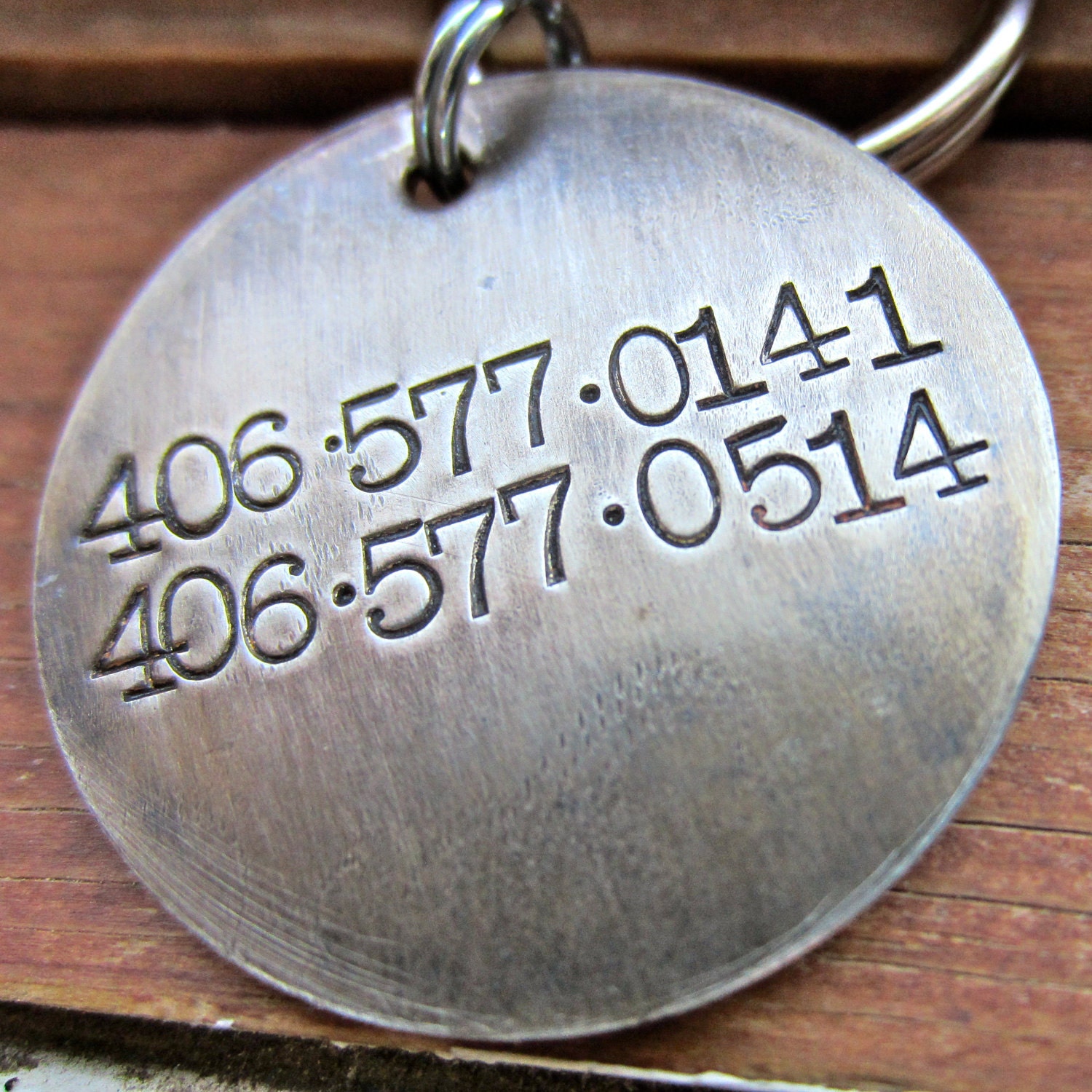 pet ID tag - call my people - personalized