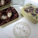 Mermaid Locket Hand-painted Necklace, Pale Grey and White Cameo, Neutral and Elegant