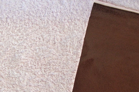 Minky Sherpa Suede double sided fabric by the by dreamonblankets