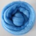 Roving Singles 1oz Soft Sapphire Falkland Wool Roving