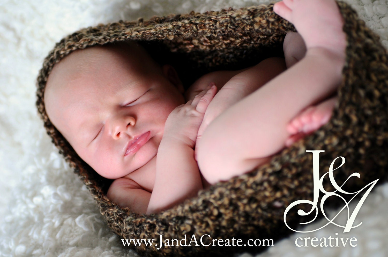 Baby Cocoon Photo Prop -  Newborn Bowl Photography Props - Hand Crochet -  Choose  your color