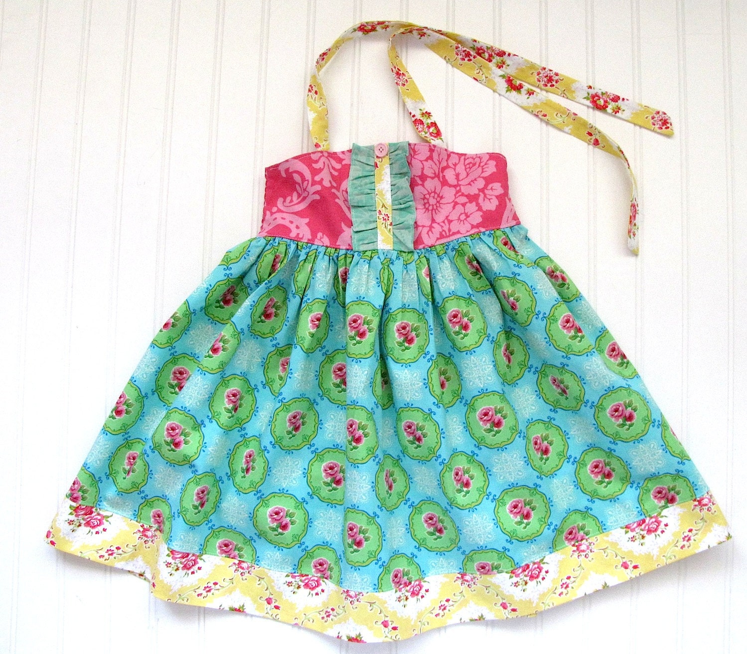 Pretty Please Ellie Dress..new fabric...sizes 18 mos to size 5