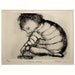 Stirring Oolong - Original Engraving